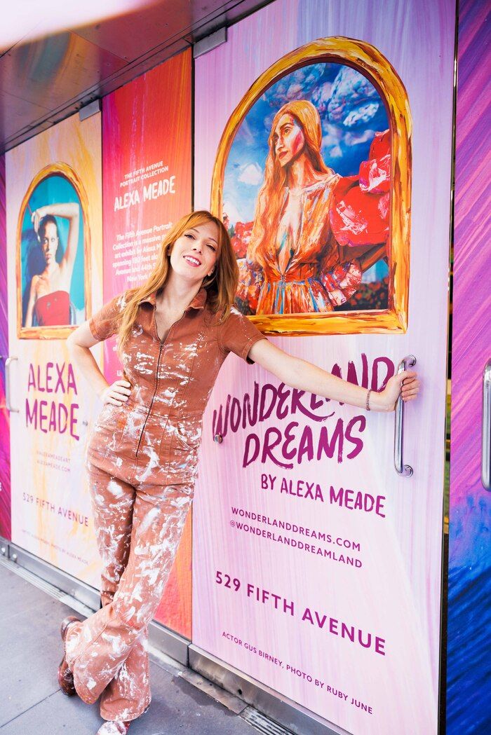 Photos & Video: Brian Stokes Mitchell, Julia Lester & More On Display in The Fifth Avenue Portrait Collection by Alexa Meade  Image