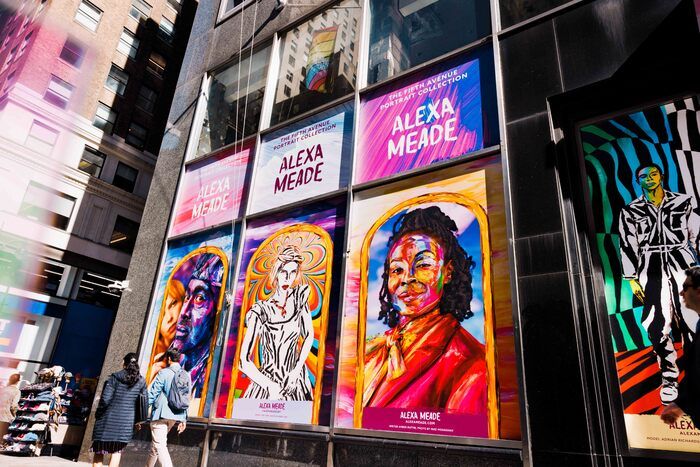 Photos & Video: Brian Stokes Mitchell, Julia Lester & More On Display in The Fifth Avenue Portrait Collection by Alexa Meade  Image