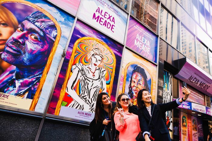 Photos & Video: Brian Stokes Mitchell, Julia Lester & More On Display in The Fifth Avenue Portrait Collection by Alexa Meade  Image