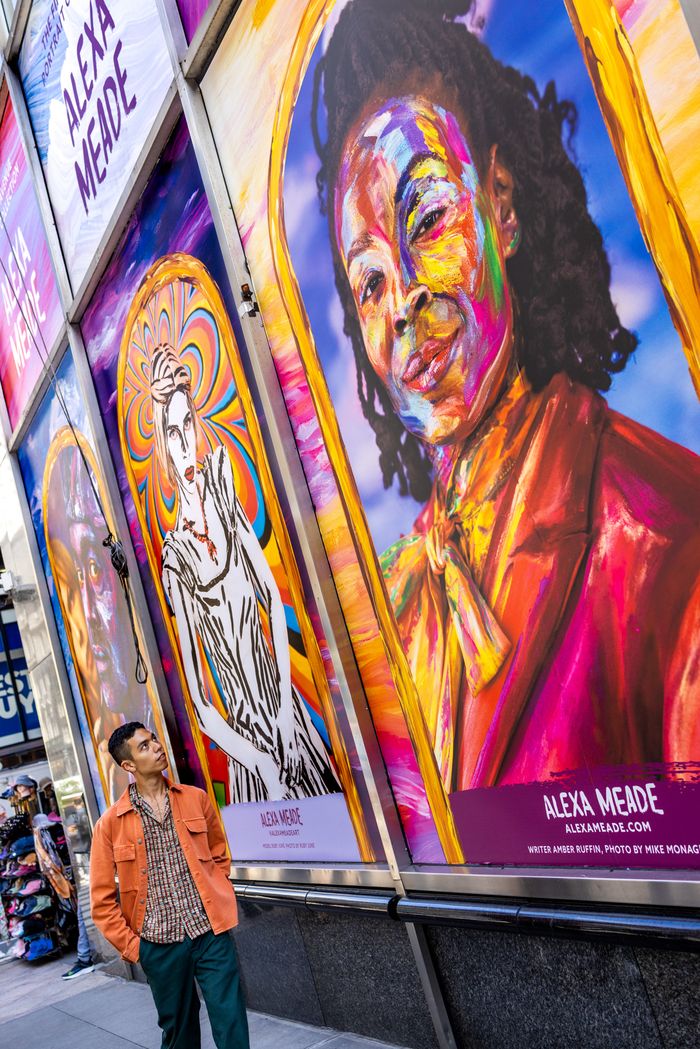 Photos & Video: Brian Stokes Mitchell, Julia Lester & More On Display in The Fifth Avenue Portrait Collection by Alexa Meade  Image