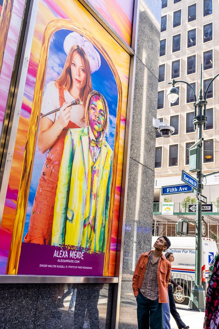Photos & Video: Brian Stokes Mitchell, Julia Lester & More On Display in The Fifth Avenue Portrait Collection by Alexa Meade  Image