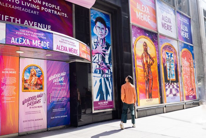 Photos & Video: Brian Stokes Mitchell, Julia Lester & More On Display in The Fifth Avenue Portrait Collection by Alexa Meade  Image