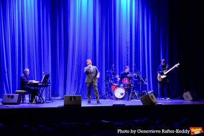 Jeffrey Lodin (Music Director), Evan Pappas, Andrew Warren and Peter Averso Photo