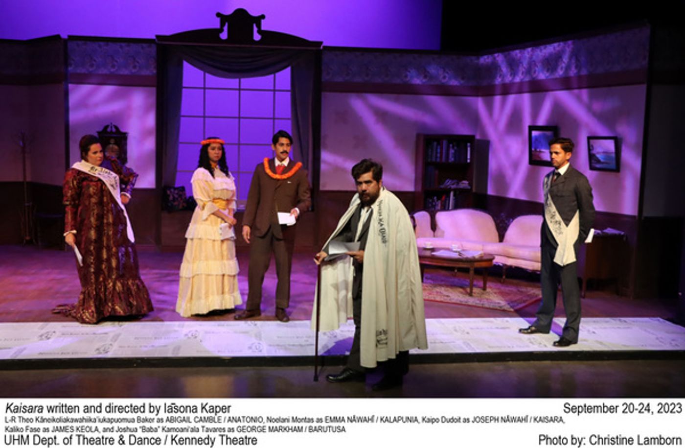 Photos: First Look at KAISARA at UHM Kennedy Theatre Photos: First Look at KAISARA at UHM Kennedy Theatre Image