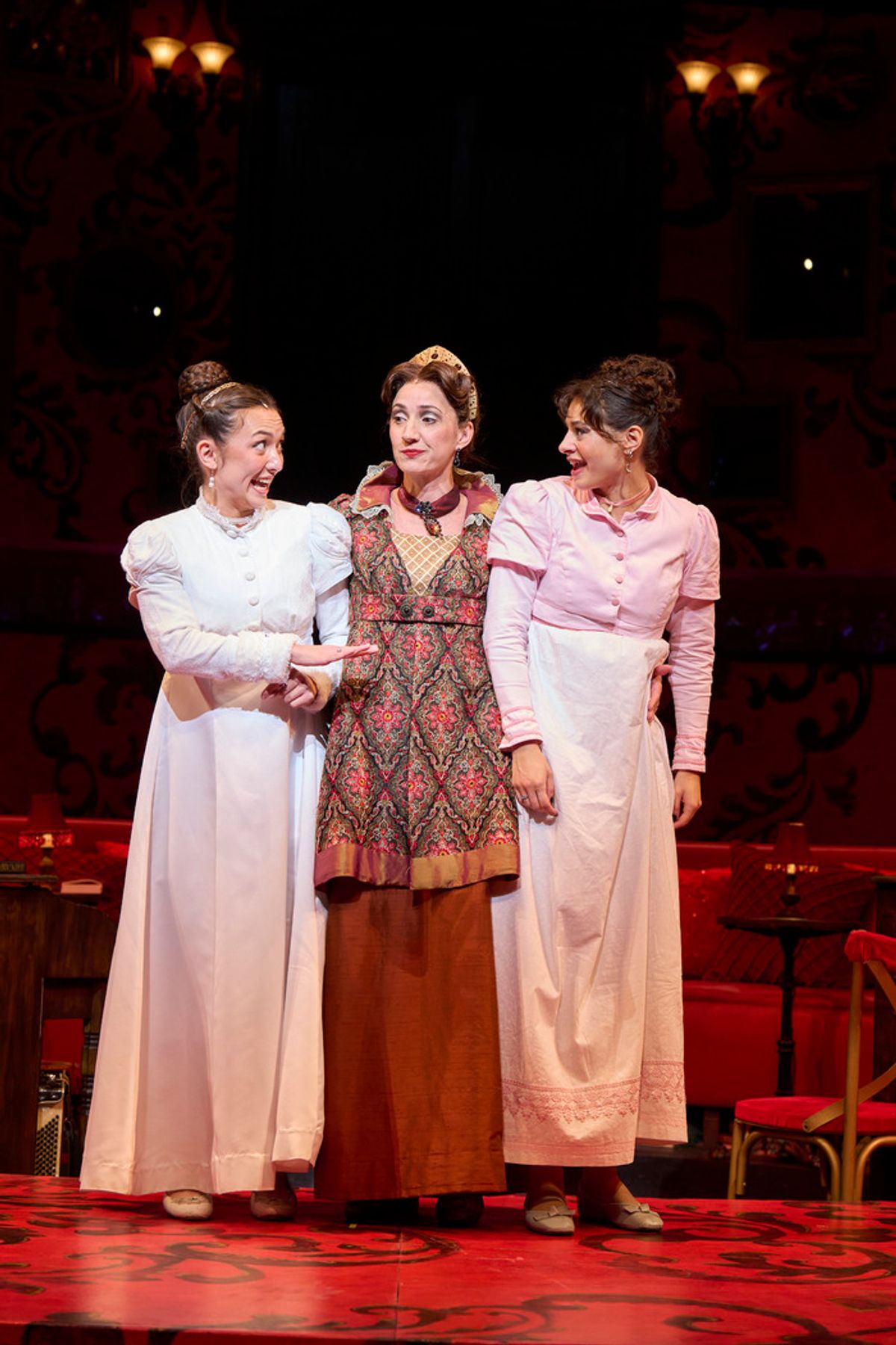 Jodi Dominick, Jessi Kirtley, and Alexa Lopez at 