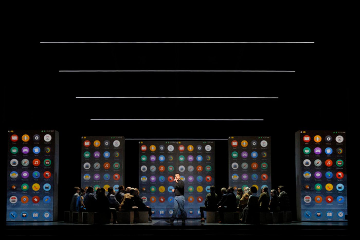Photos: First Look at THE (R)EVOLUTION OF STEVE JOBS at San Francisco Opera  Image