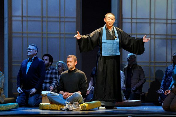 John Moore and Wei Wu Photo