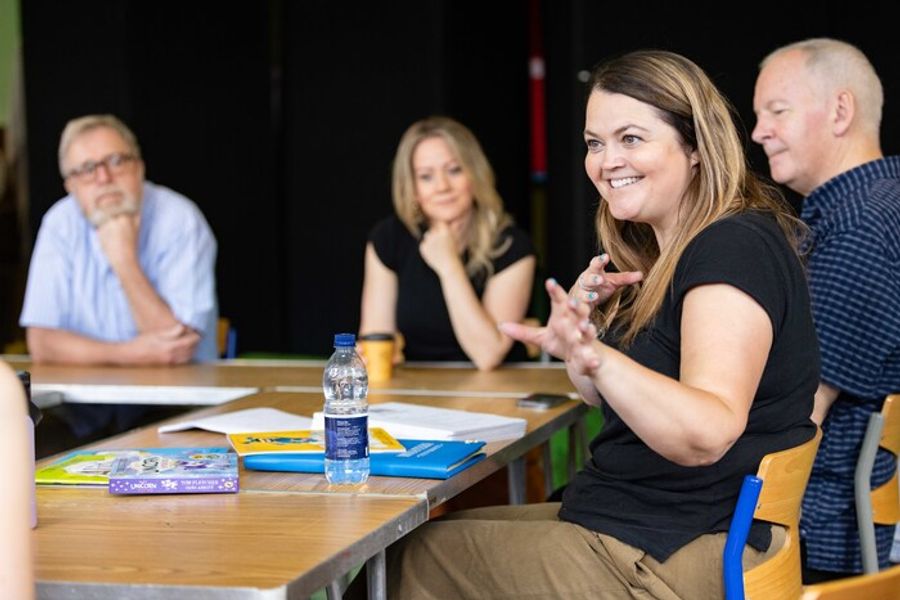 Video/Photos: Full Cast Set and First Look at UK Tour of THERE'S A MONSTER IN MY SHOW Image