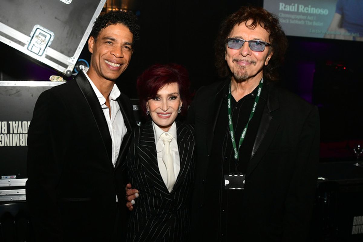 Carlos Acosta, Sharon Osbourne, Tony Iommi at 