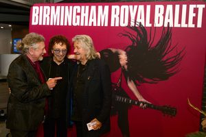 Robert Plant, Tony Iommi, Bev Bevan @ BroadwayWorld Robert Plant, Tony Iommi, Bev Bevan Photo