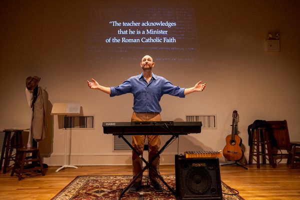 Matthew LaBanca in COMMUNION. Photo by Rebecca J. Michelson. Photo