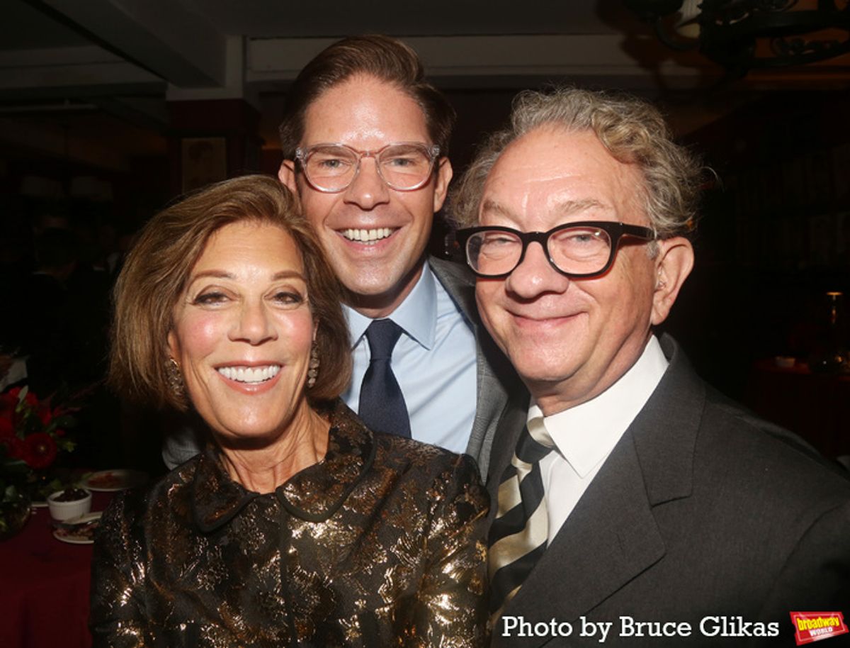 Peggy Siegal, Frank DiLella and William Ivey Long at 