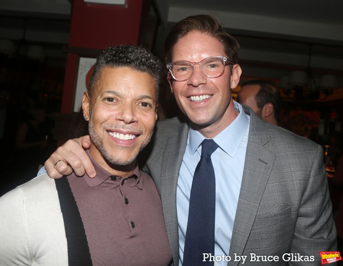 Wilson Cruz and Frank DiLella at 