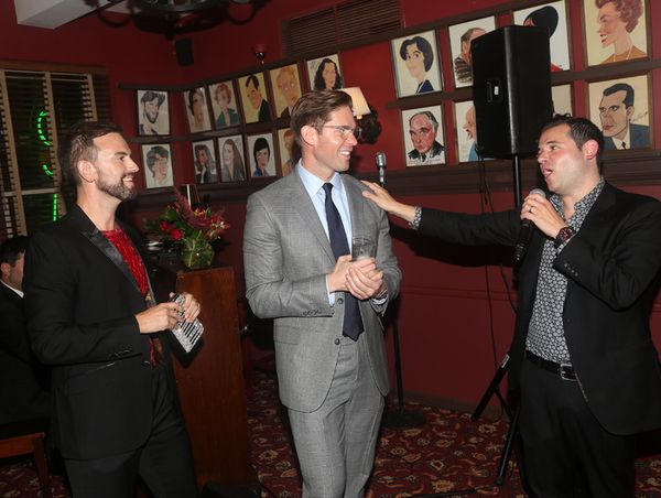 Daniel Reichard, Frank DiLella and Marc Tumminelli Photo