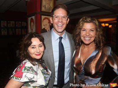Frances Ruffelle, Frank DiLella and Rachelle Rak Photo