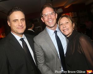 Dominic Fumusa, Frank DiLella and Ilana Levine Photo