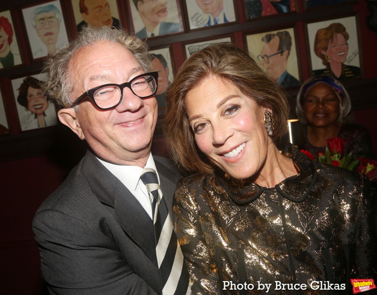 William Ivey Long and Peggy Siegel at 