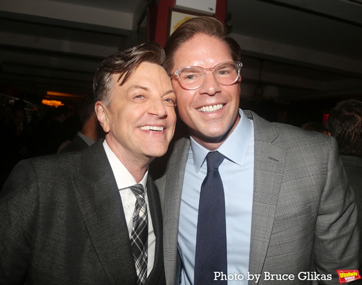 Jim Caruso and Frank DiLella at 