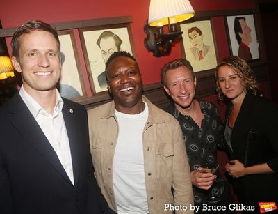Erik Bottcher, Tituss Burgess, Craig Burns and Jen Namoff Photo