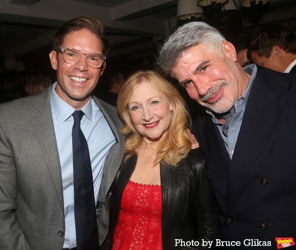 Frank DiLella, Patricia Clarkson and Bryan Batt Photo