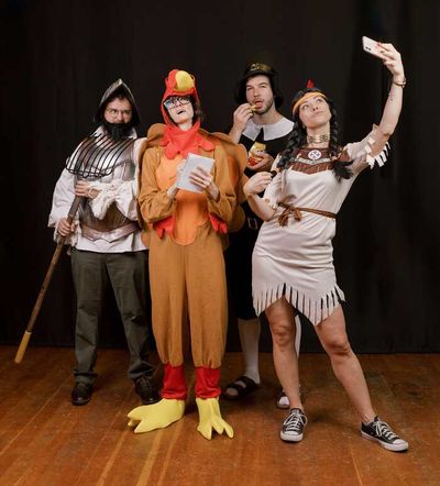 Will Block, Devin Sidell, Adam Hagenbuch and Ashley Platz Photo