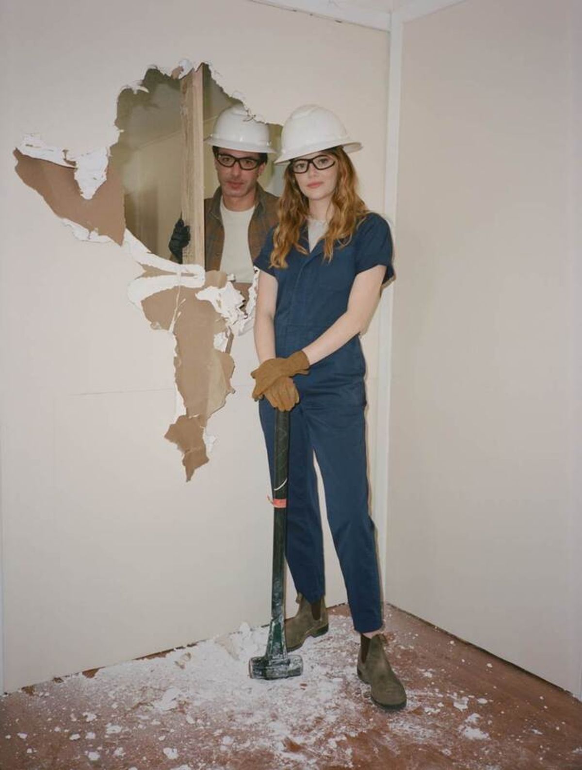 Nathan Fielder, Emma Stone at 