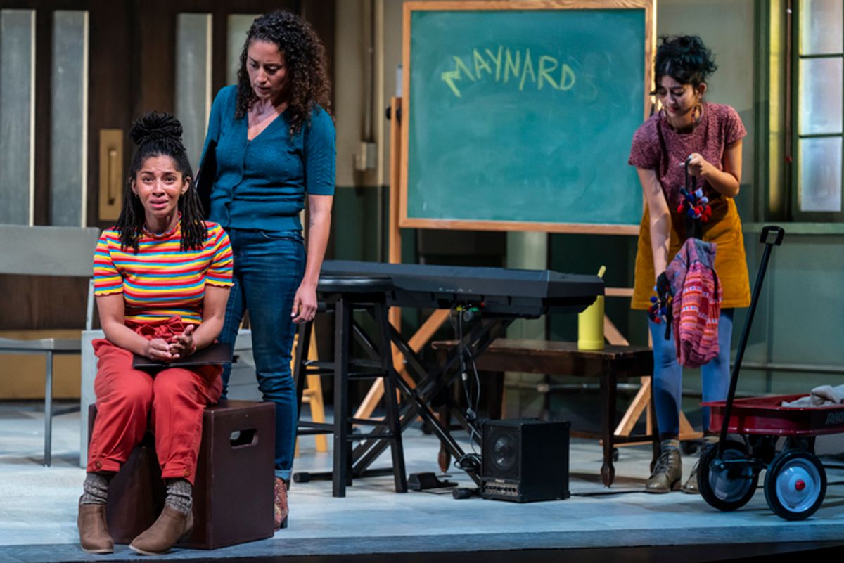 Constance Swain, Alina Collins Maldonado and Shubhangi Kuchibhotla  at 