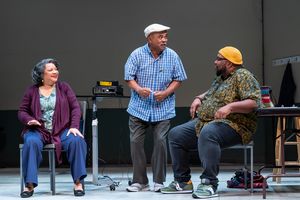 Kim Bey, Doug Brown and Shaquille Stewart @ BroadwayWorld Kim Bey, Doug Brown and Shaquille Stewart Photo