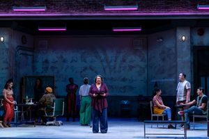 Kim Bey and the cast @ BroadwayWorld Kim Bey and the cast Photo