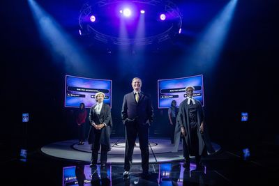 Danielle Henry, Rory Bremner, Leo Wringer Photo