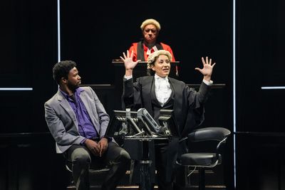 Stefan Adegbola, Danielle Henry, Mark Benton Photo