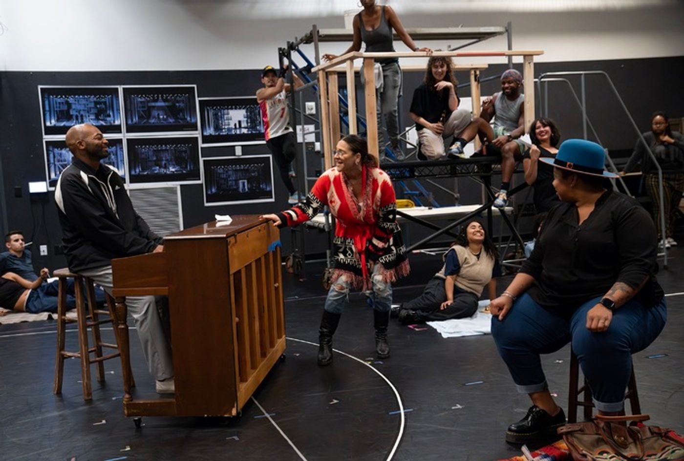 Photos: In Rehearsals for Alicia Keys' HELL'S KITCHEN at the Public Theater  Image