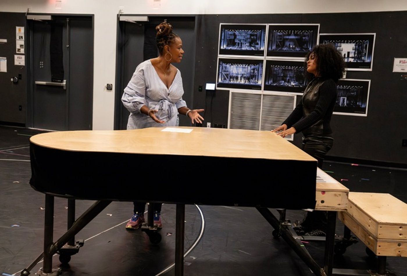 Photos: In Rehearsals for Alicia Keys' HELL'S KITCHEN at the Public Theater  Image