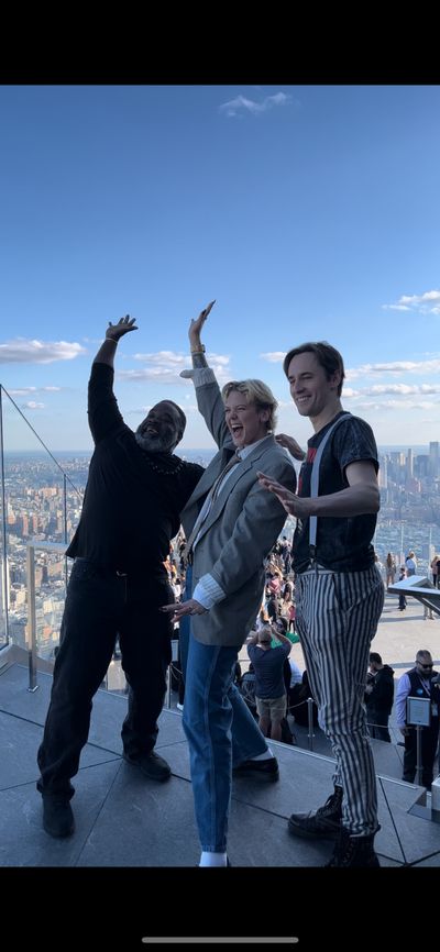 Phillip Boykin, Betty Who, Reeve Carney  Photo