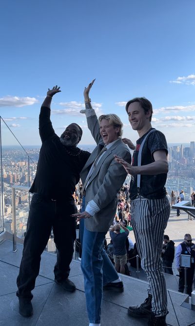 Phillip Boykin, Betty Who, Reeve Carney  Photo