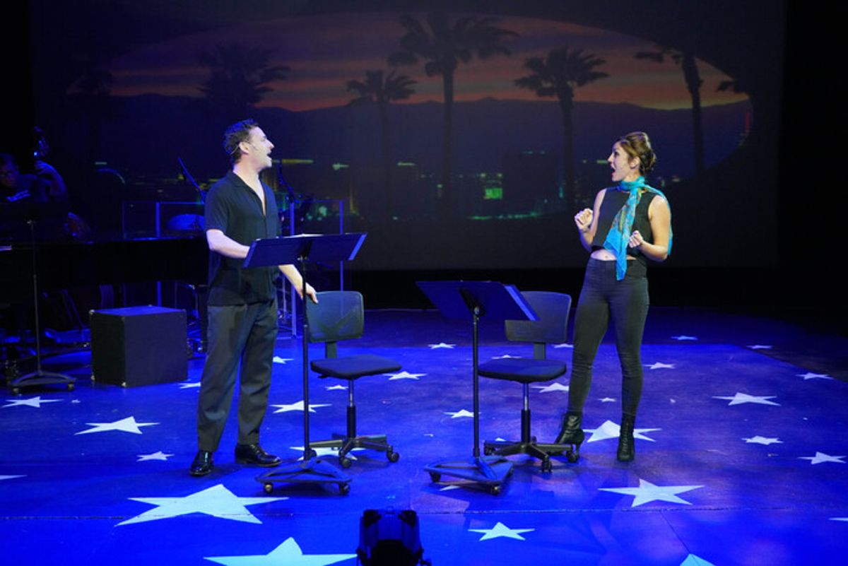 Max Von Essen and Mara Davi at 