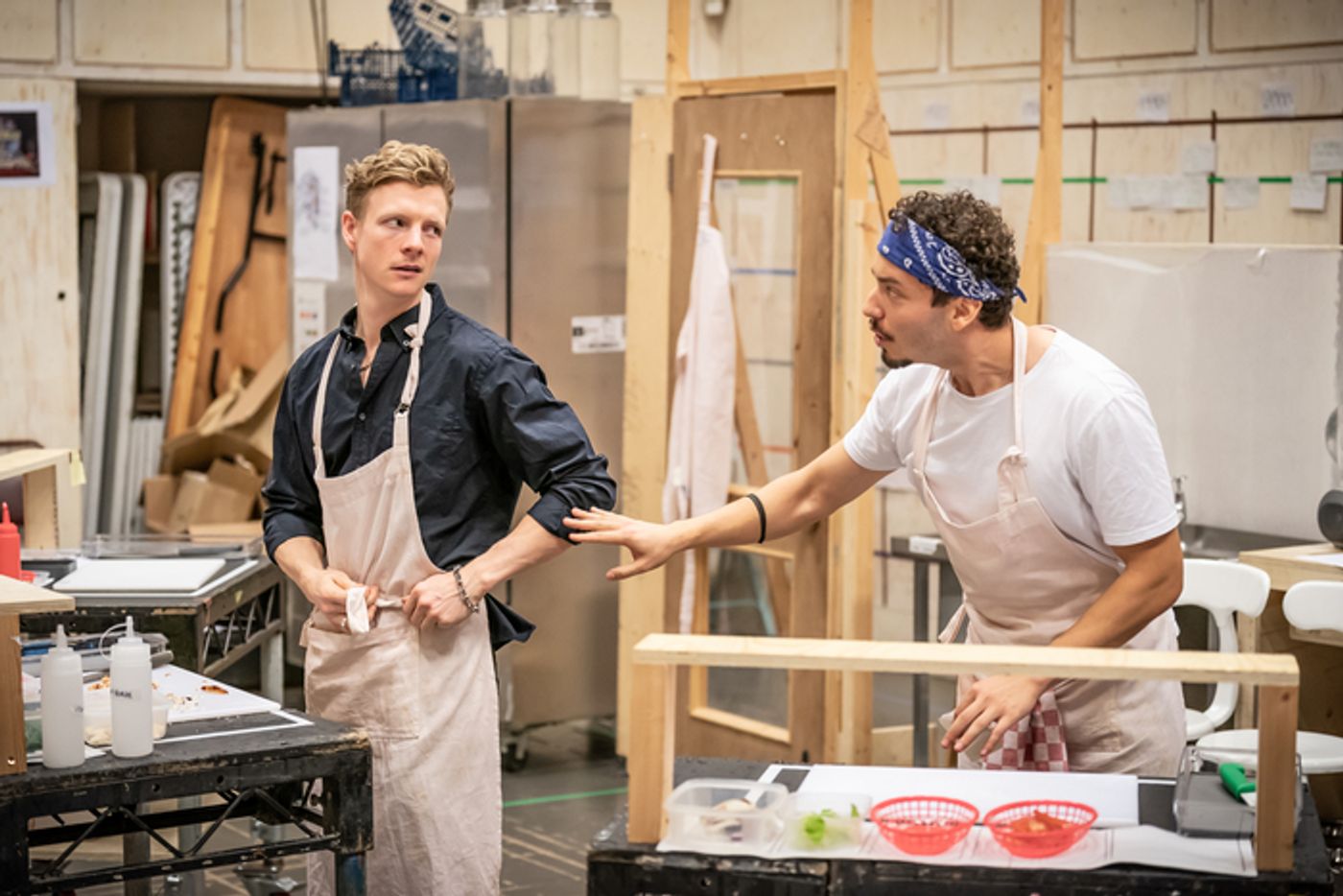 Photos: Inside Rehearsal For CLYDE'S at the Donmar Warehouse  Image