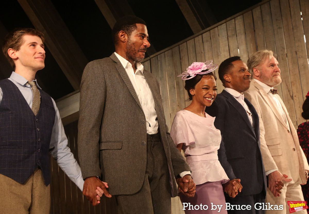 Noah Robbins, Billy Eugene Jones, Kara Young, Leslie Odom Jr. and Jay O. Sanders  at 