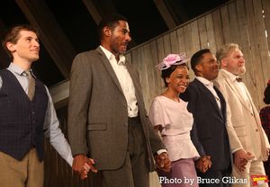 Noah Robbins, Billy Eugene Jones, Kara Young, Leslie Odom Jr. and Jay O. Sanders  Photo