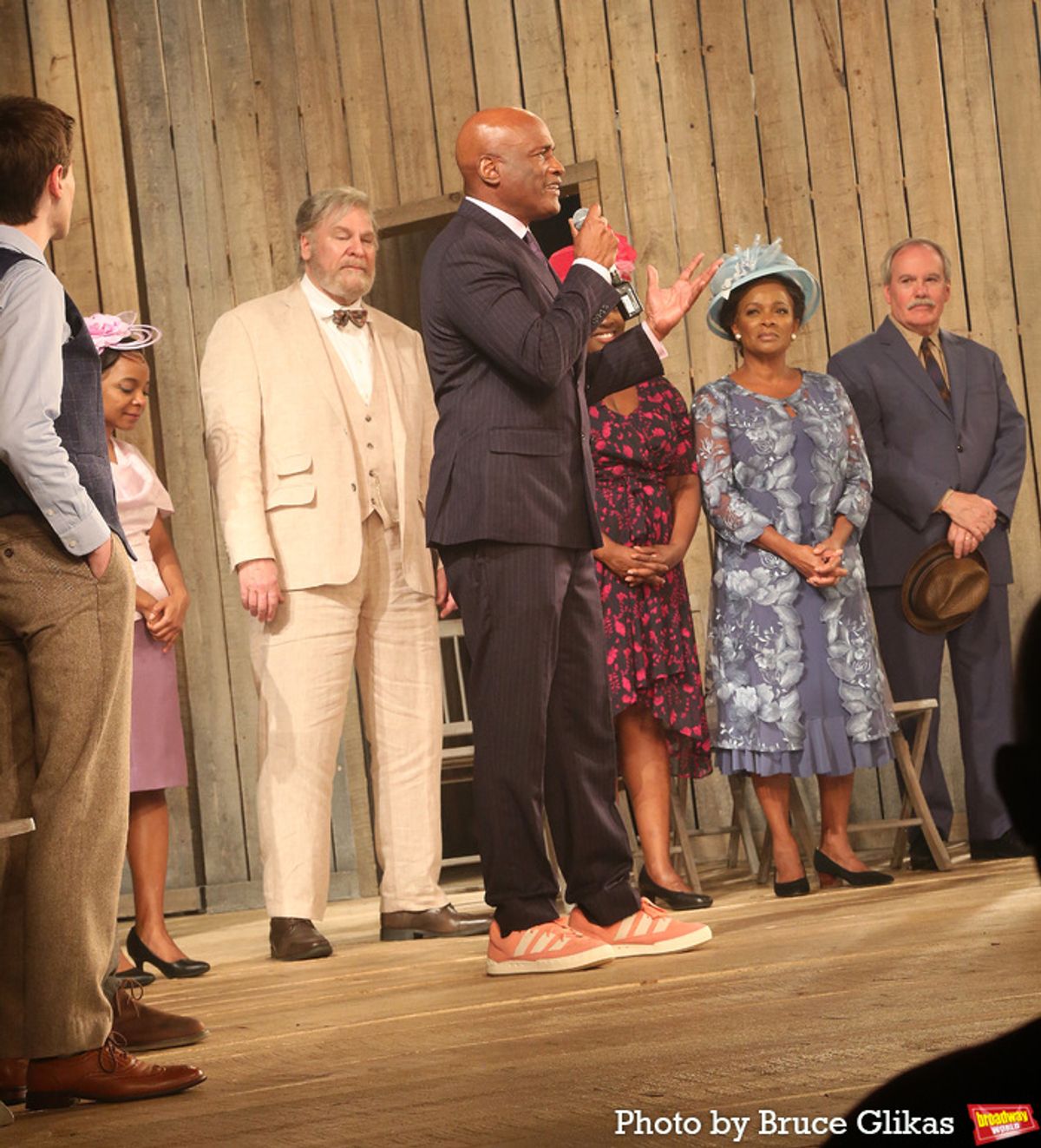Director Kenny Leon and The Cast of 'Purlie Victorious'  at 