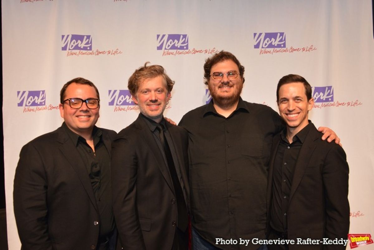 The Band that includes-David Hancock Turner (Musical Director/Conductor), Evan Rees, Steve Picataggio and Joseph Wallace at 
