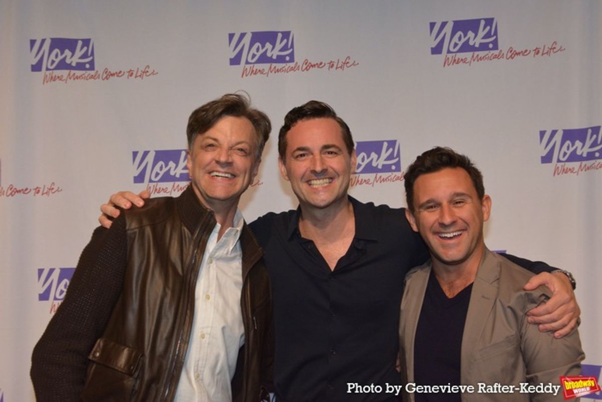 Jim Caruso, Max von Essen and Nicolas King at 