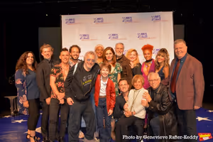 Maria Grace LaFerrara (Executive Director), David Hancock Turner, Walter Marks , Stuart Ross, James Morgan and Riki Kane Larimer join with Tonights Cast-Felipe Barbosa Bombonato, Nick Cearley, Danielle Lee Greaves, Mara Davi, Robert Cuccioli, Benjamin Pajak, Max von Essen, Jillian Louis, Maria Wirries and Gina Milo @ BroadwayWorld Maria Grace LaFerrara (Executive Director), David Hancock Turner, Walter Marks , Stua Photo