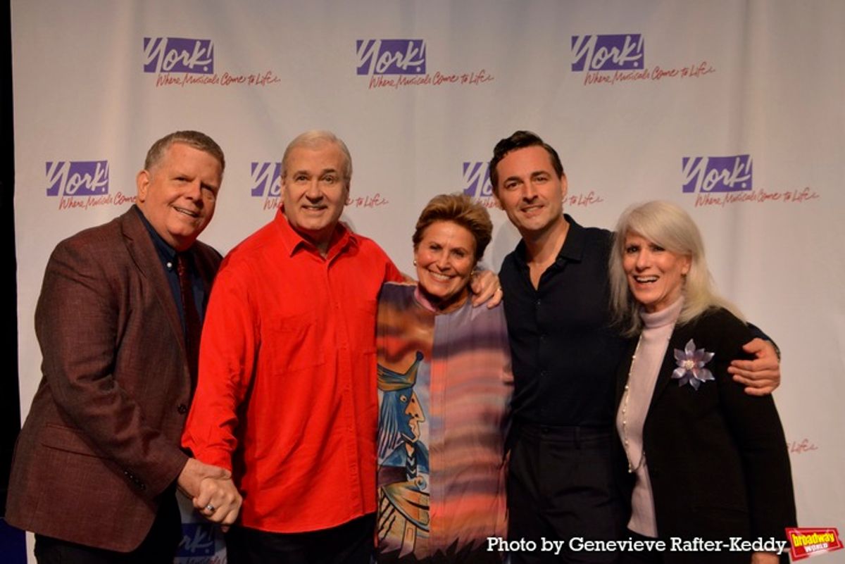 James Morgan, Lee Roy Reams, Lorna Dallas, Max von Essen and Jamie deRoy at 