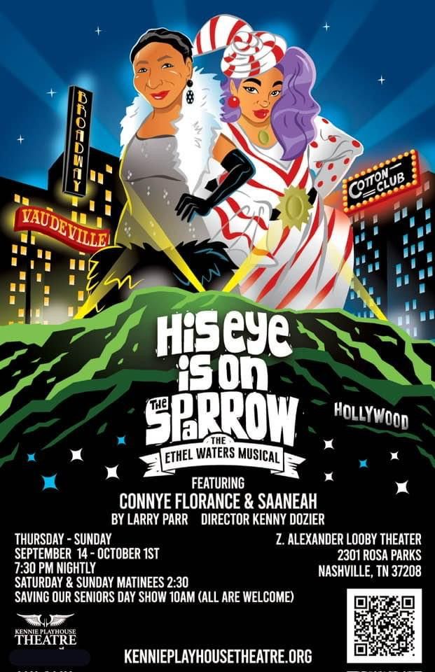 Florance and Jamison Star As Ethel Waters in Kennie Playhouse Theatre's HIS EYE IS ON THE SPARROW  Image