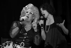 Doris Dear and Meg FLather  Photo