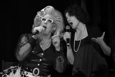 Doris Dear and Meg FLather  Photo