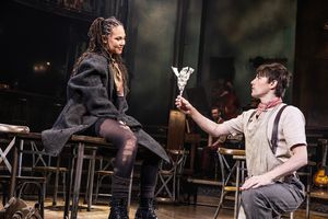 Solea Pfeiffer and Reeve Carney Photo