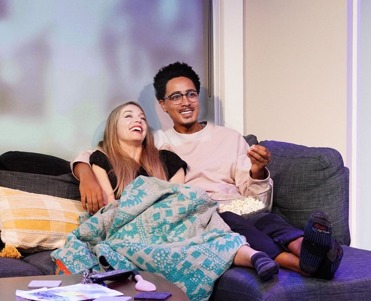 Liz Fenning and Phillip Smithey at 