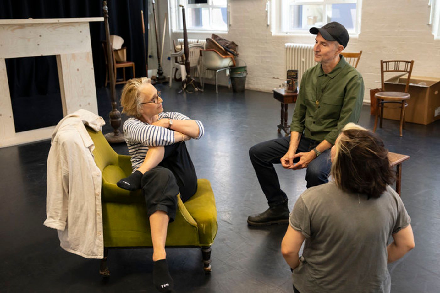 Photos: First Look Inside Rehearsals for World Premiere of LYONESSE, Starring Kristin Scott Thomas  Image